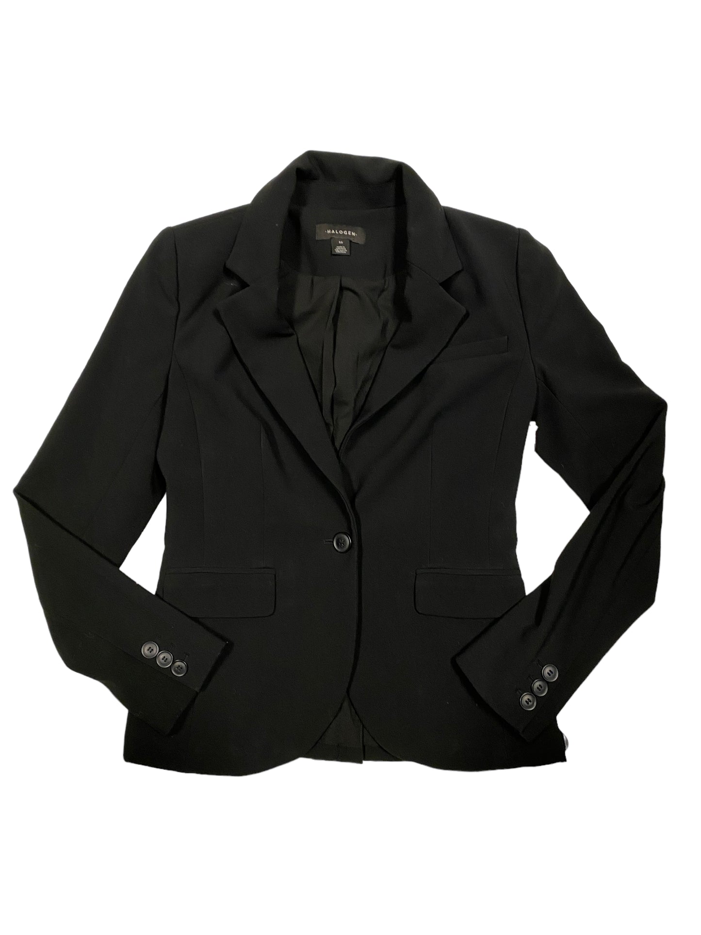 Blazer By Halogen In Black, Size: Xs