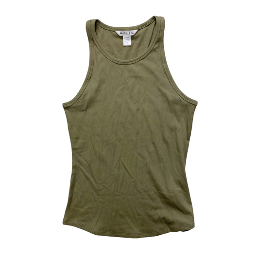 Athletic Tank Top By Athleta In Green, Size: S