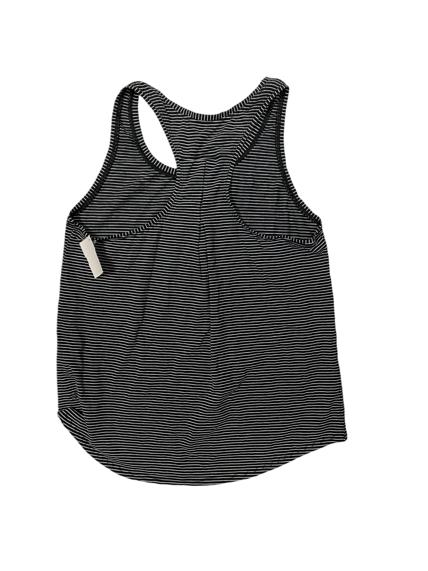 Athletic Tank Top By Lululemon In Striped Pattern, Size: S