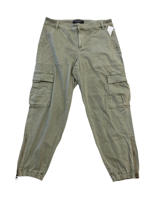 Pants Cargo & Utility By Liverpool In Green, Size: 12