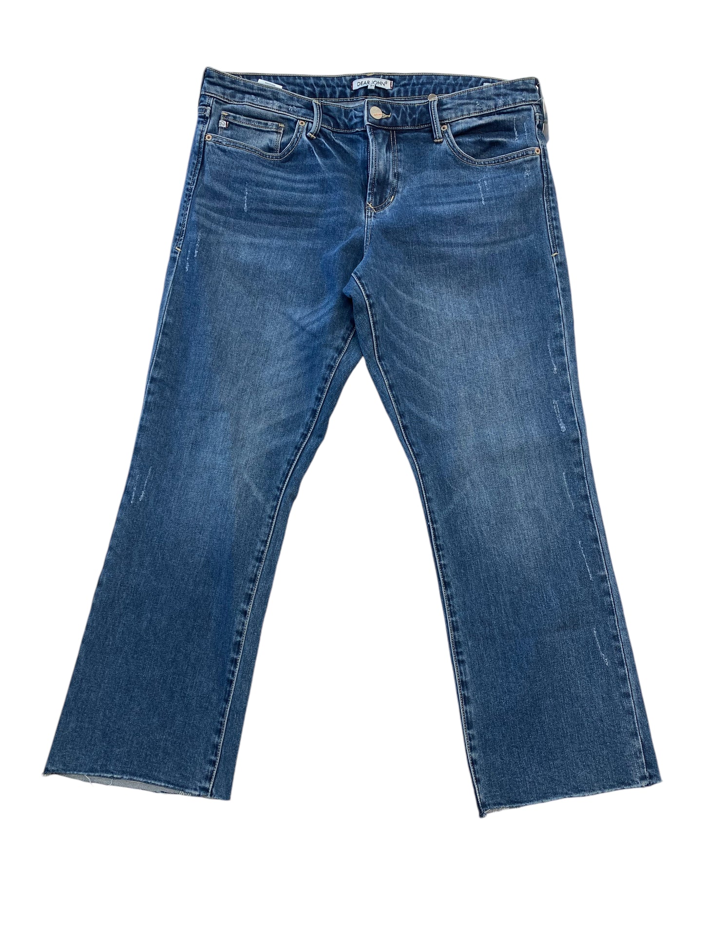 Jeans Straight By Dear John In Blue Denim, Size: 12