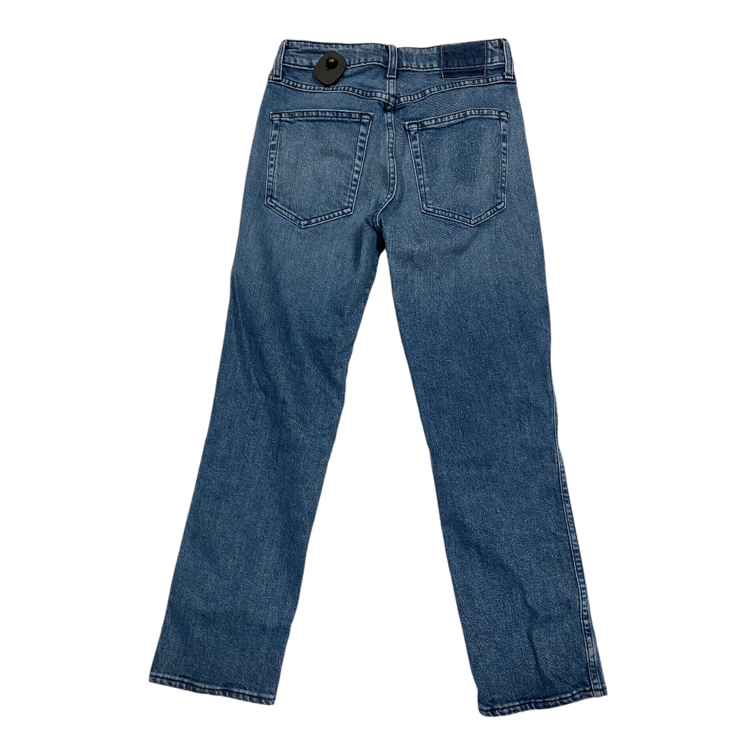 Jeans Straight By Amo In Blue Denim, Size: 2