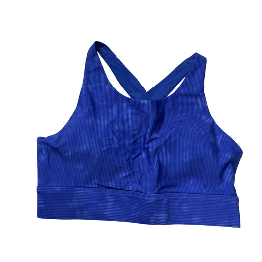 Athletic Bra By Fabletics In Blue, Size: S