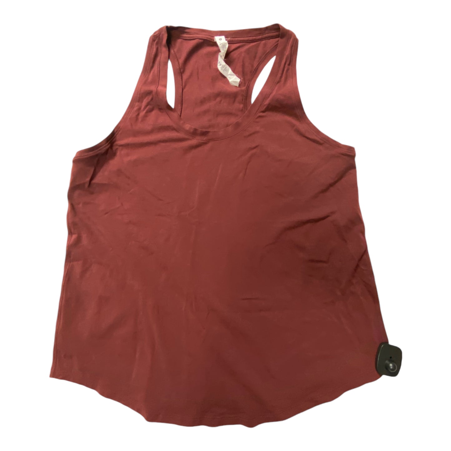 Athletic Tank Top By Lululemon In Maroon, Size: 12