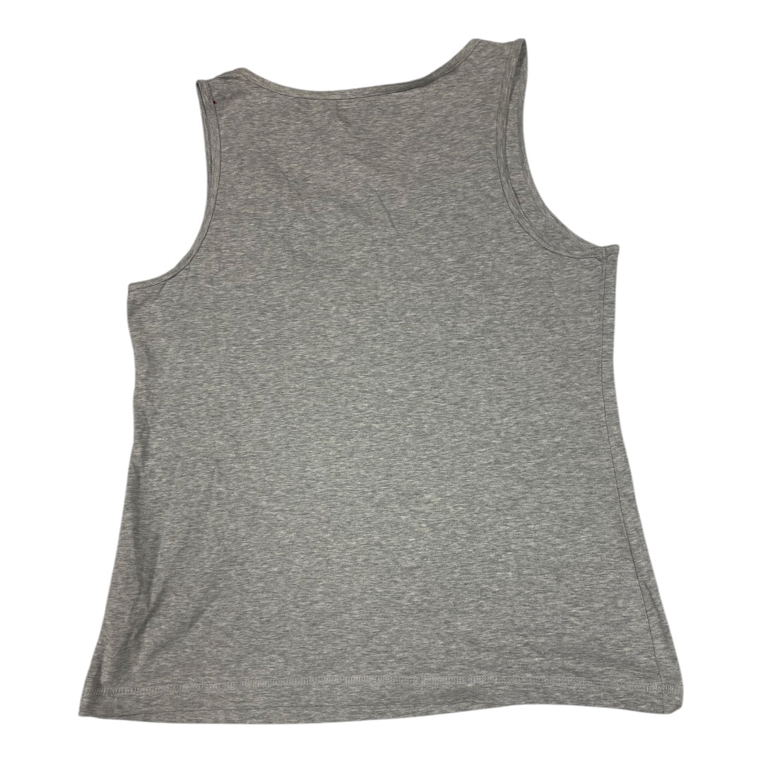 Athletic Tank Top By Danskin In Grey, Size: Xxl