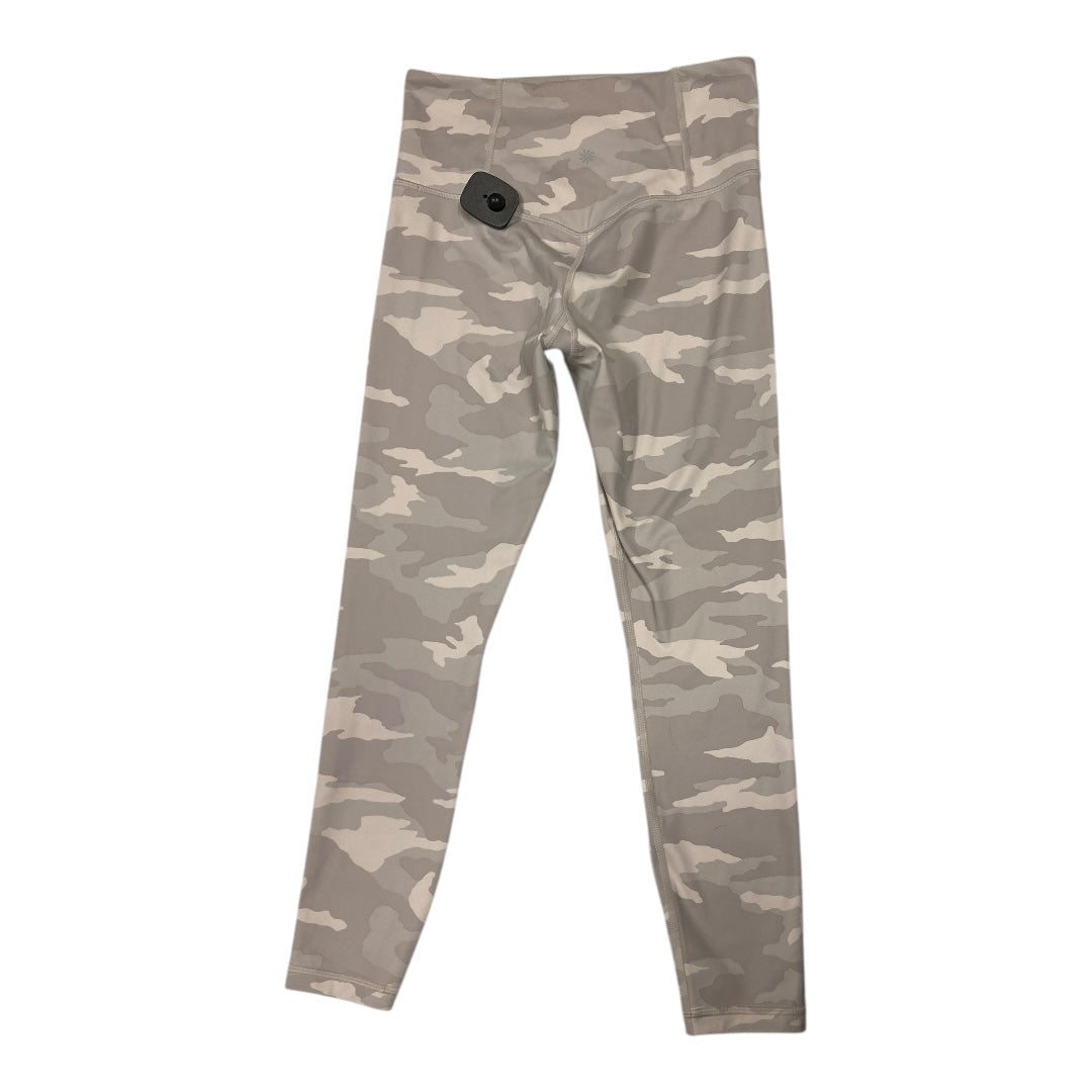 Athletic Leggings By Athleta In Camouflage Print, Size: S