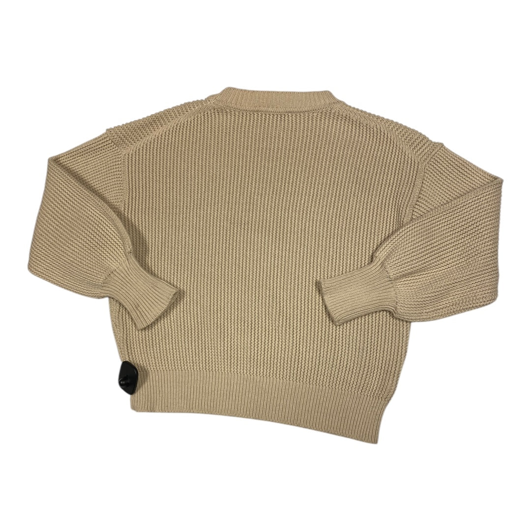 Sweater By Ann Taylor In Cream, Size: Mp