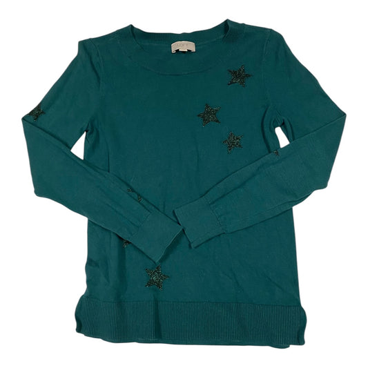 Sweater By Loft In Green, Size: Xs