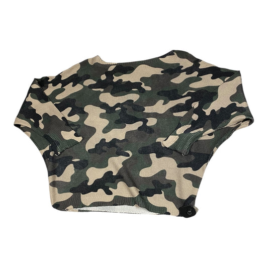 Sweater By Cmc In Camouflage Print, Size: S