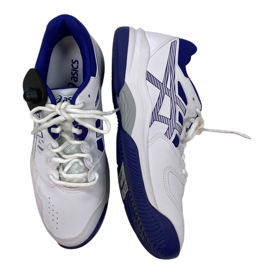 Shoes Athletic By Asics In Purple & White, Size: 9