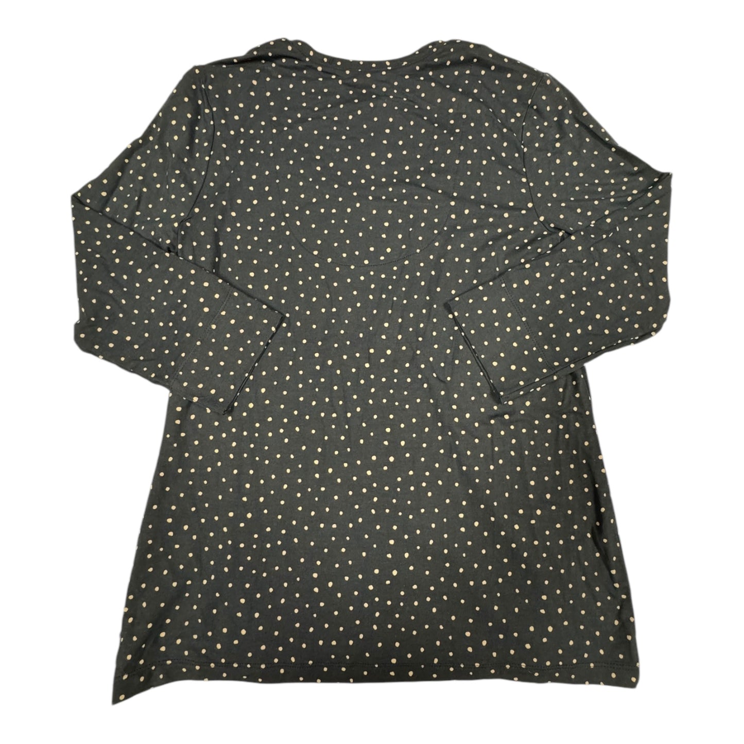 Top Long Sleeve By Chicos In Polkadot Pattern, Size: S