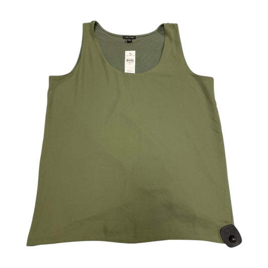 Top Sleeveless Basic By Ann Taylor In Green, Size: M