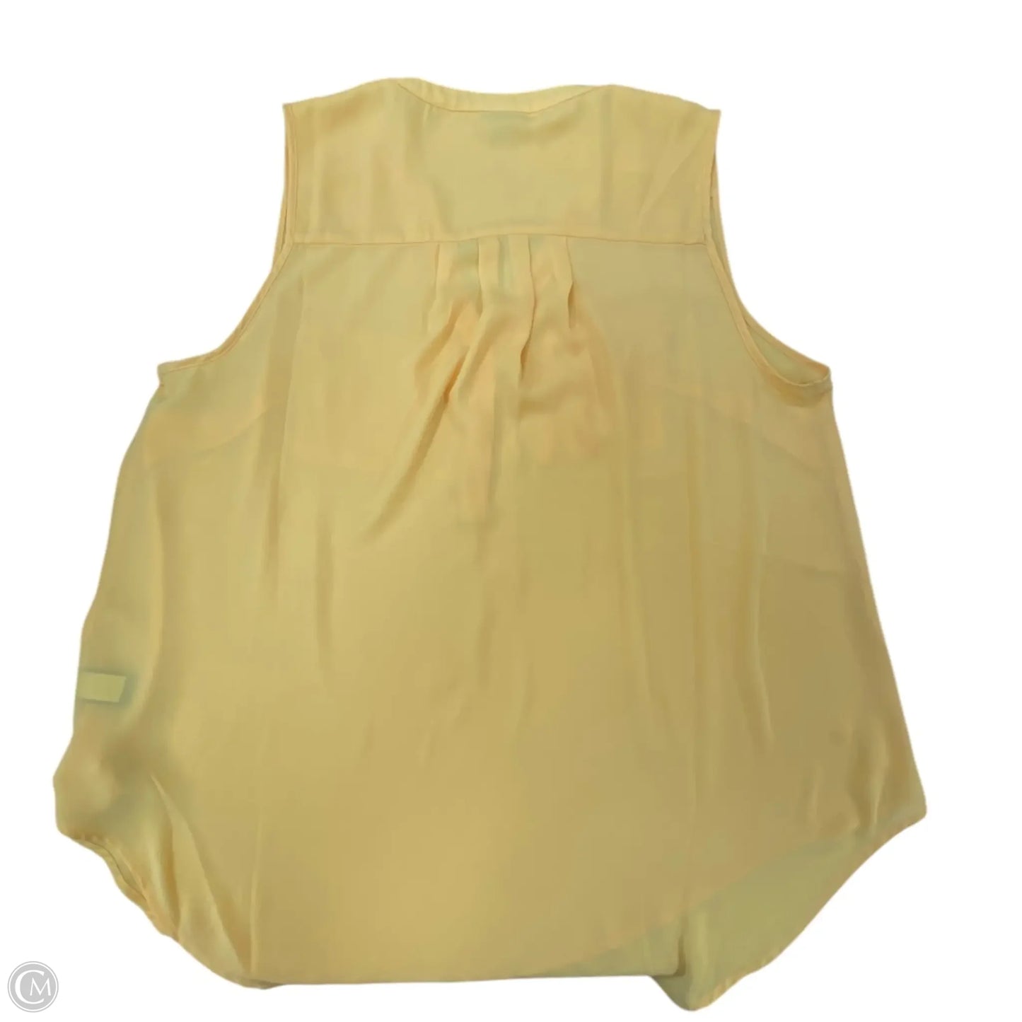 Top Sleeveless By Torrid In Yellow, Size: 1x