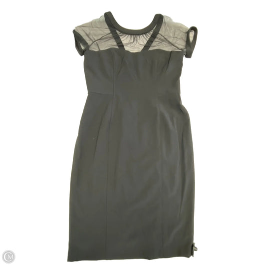 Dress Party Midi By Maggy London In Black, Size: 16