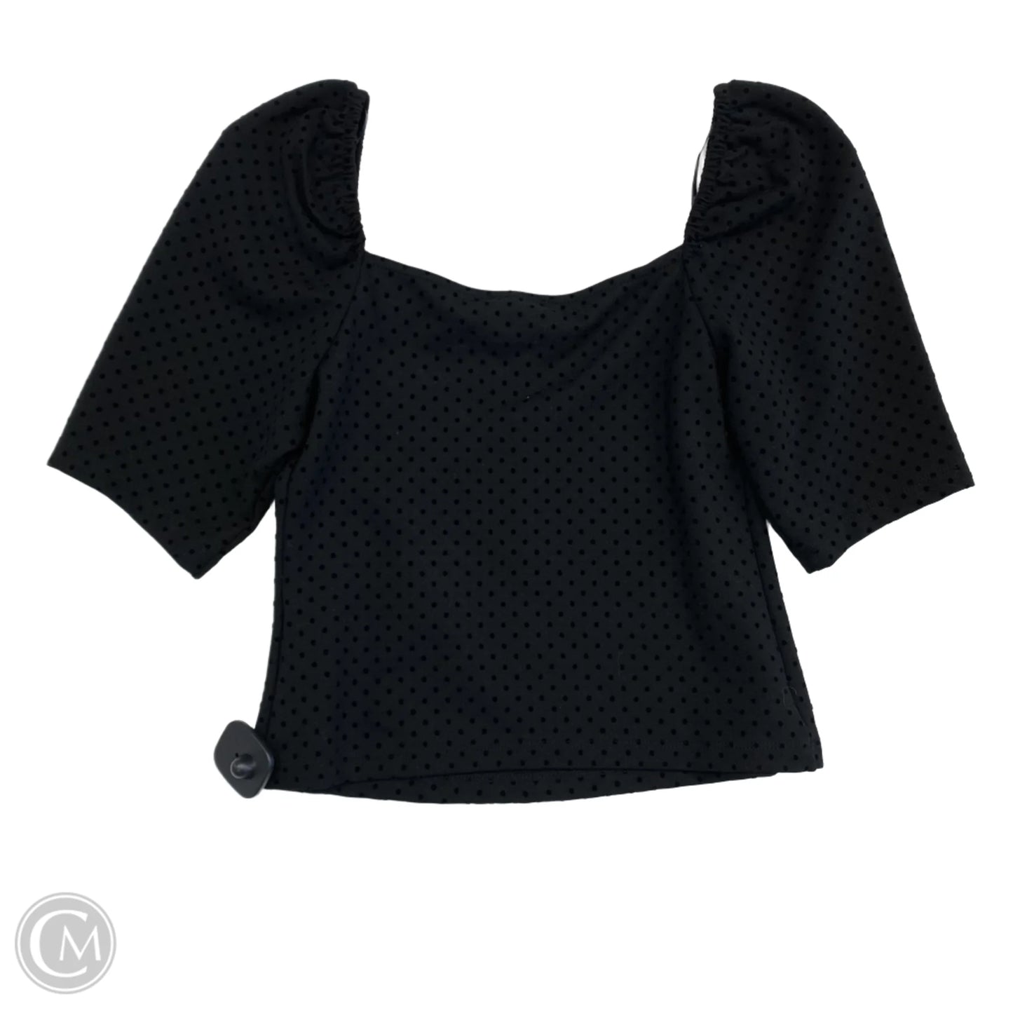 Top Short Sleeve By Maeve In Black, Size: S