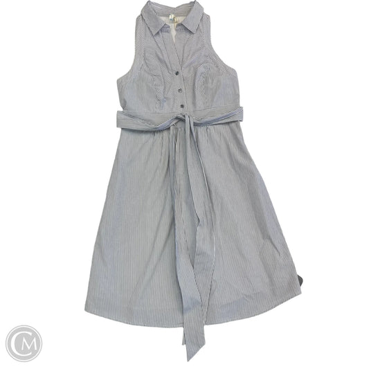 Dress Casual Midi By Maeve In Striped Pattern, Size: 6