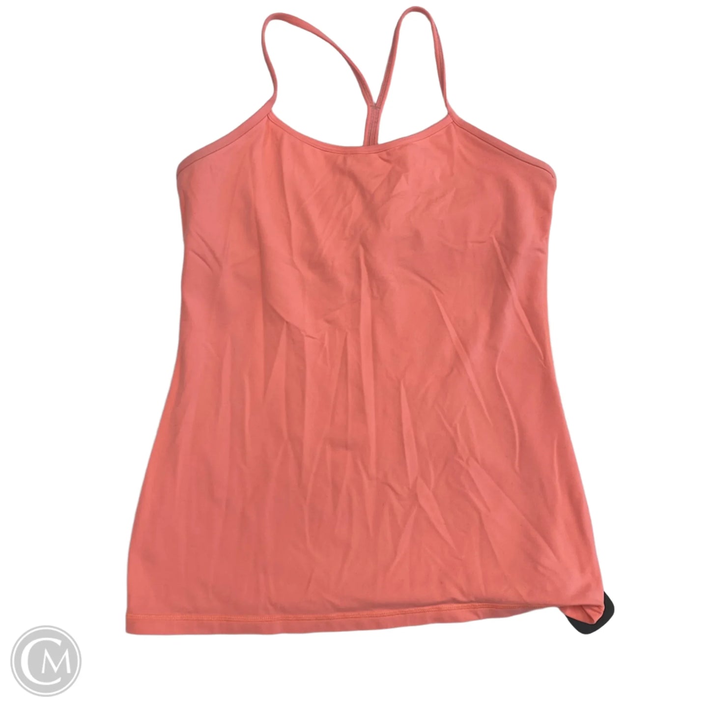 Athletic Tank Top By Lululemon In Orange, Size: L