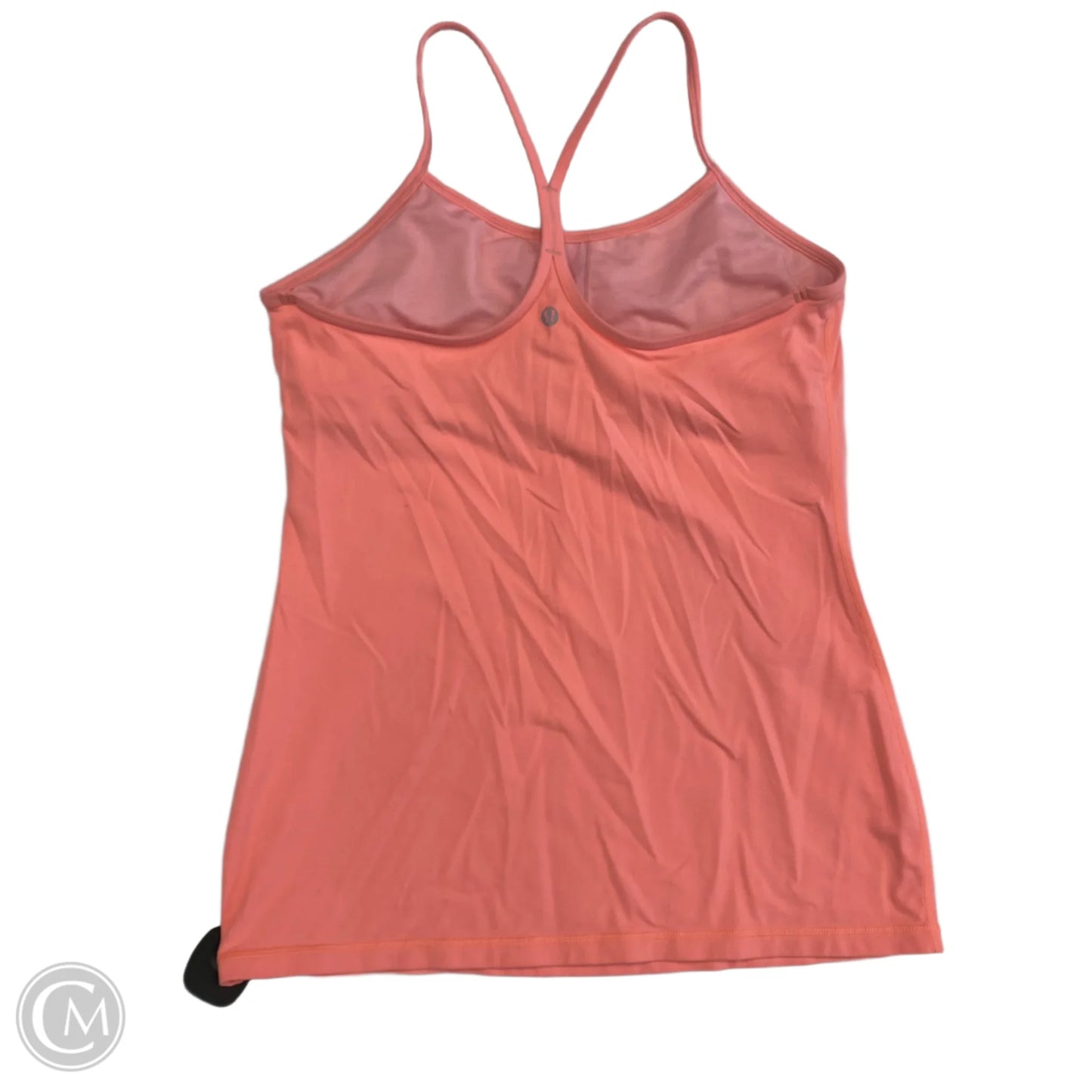 Athletic Tank Top By Lululemon In Orange, Size: L