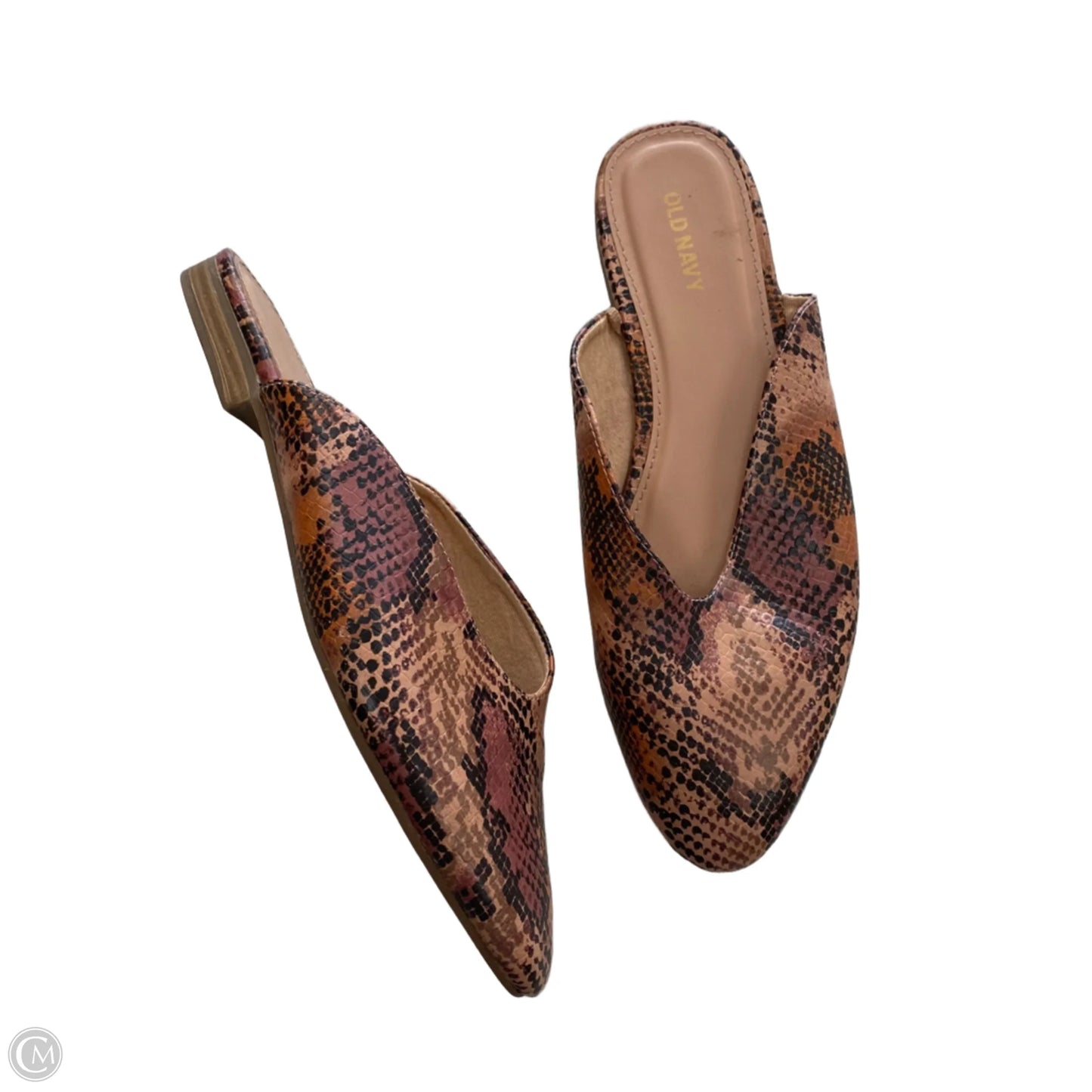 Shoes Flats By Old Navy In Snakeskin Print, Size: 7