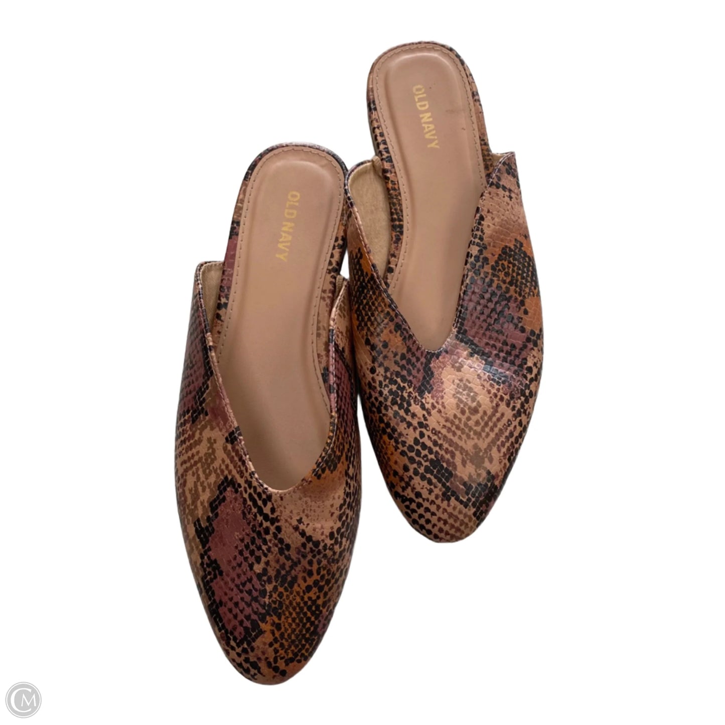 Shoes Flats By Old Navy In Snakeskin Print, Size: 7