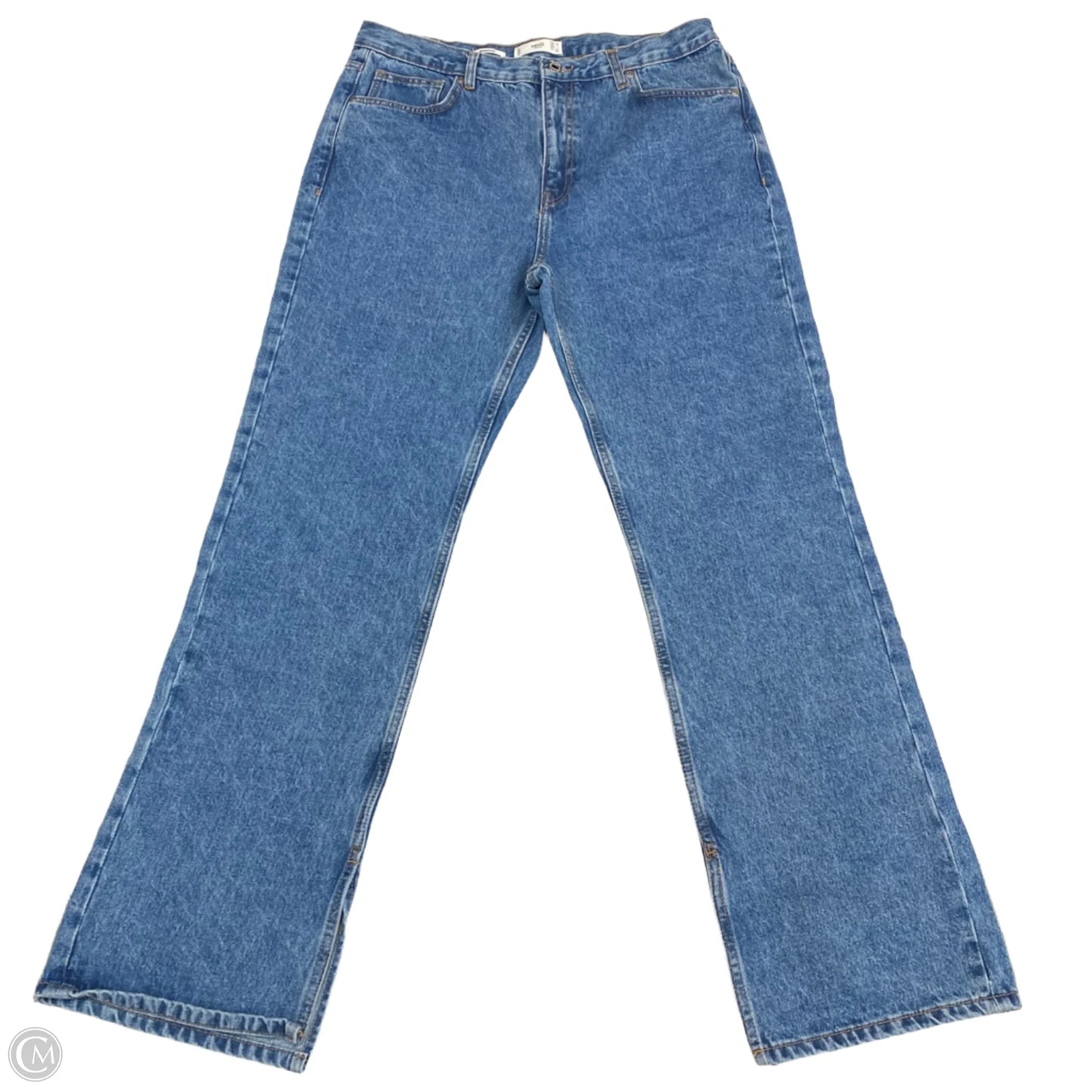 Jeans Straight By Mng In Blue Denim, Size: 6