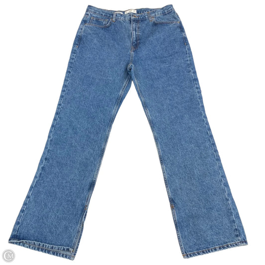 Jeans Straight By Mng In Blue Denim, Size: 6