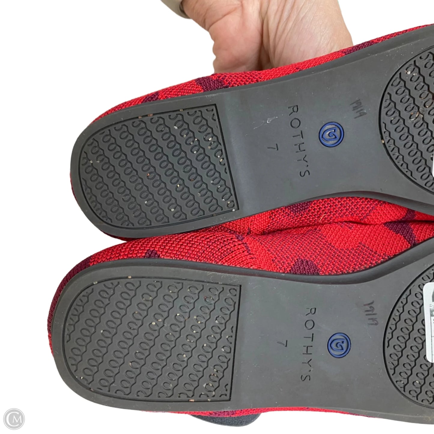 Shoes Flats By Rothys In Red, Size: 7