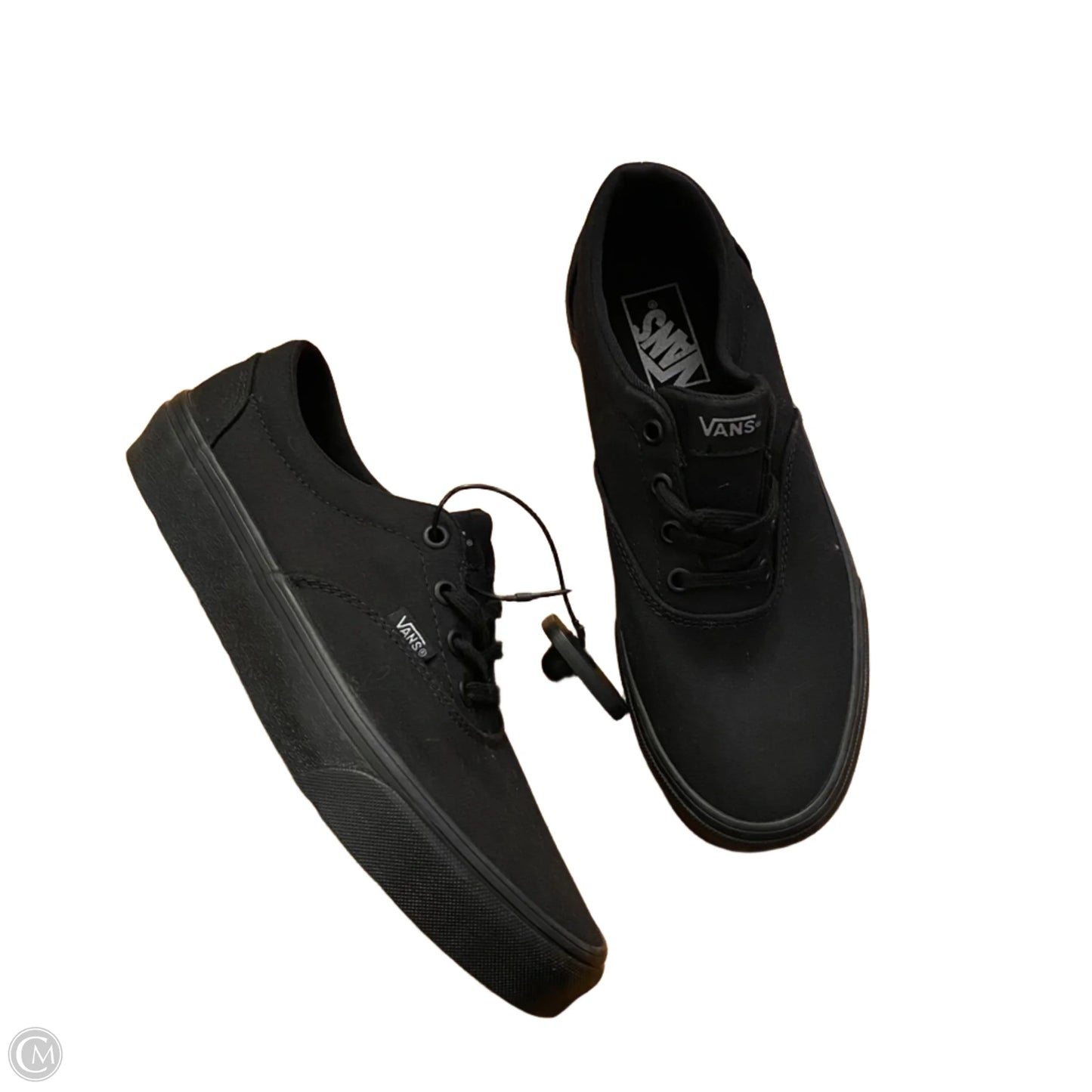 Shoes Athletic By Vans In Black, Size: 9
