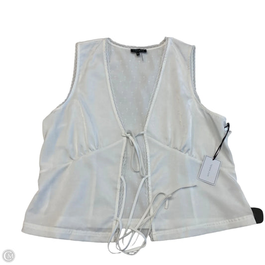 Top Sleeveless By 1.state In White, Size: Xl