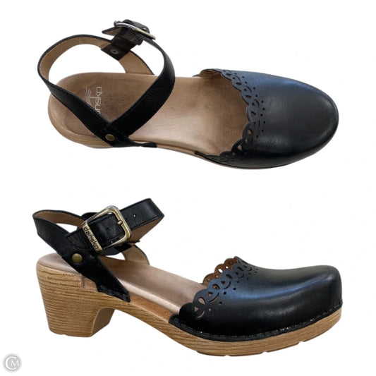 Shoes Heels Block By Dansko In Black, Size: 9.5