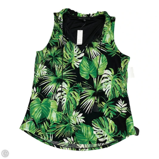 Top Sleeveless By White House Black Market In Tropical Print, Size: L