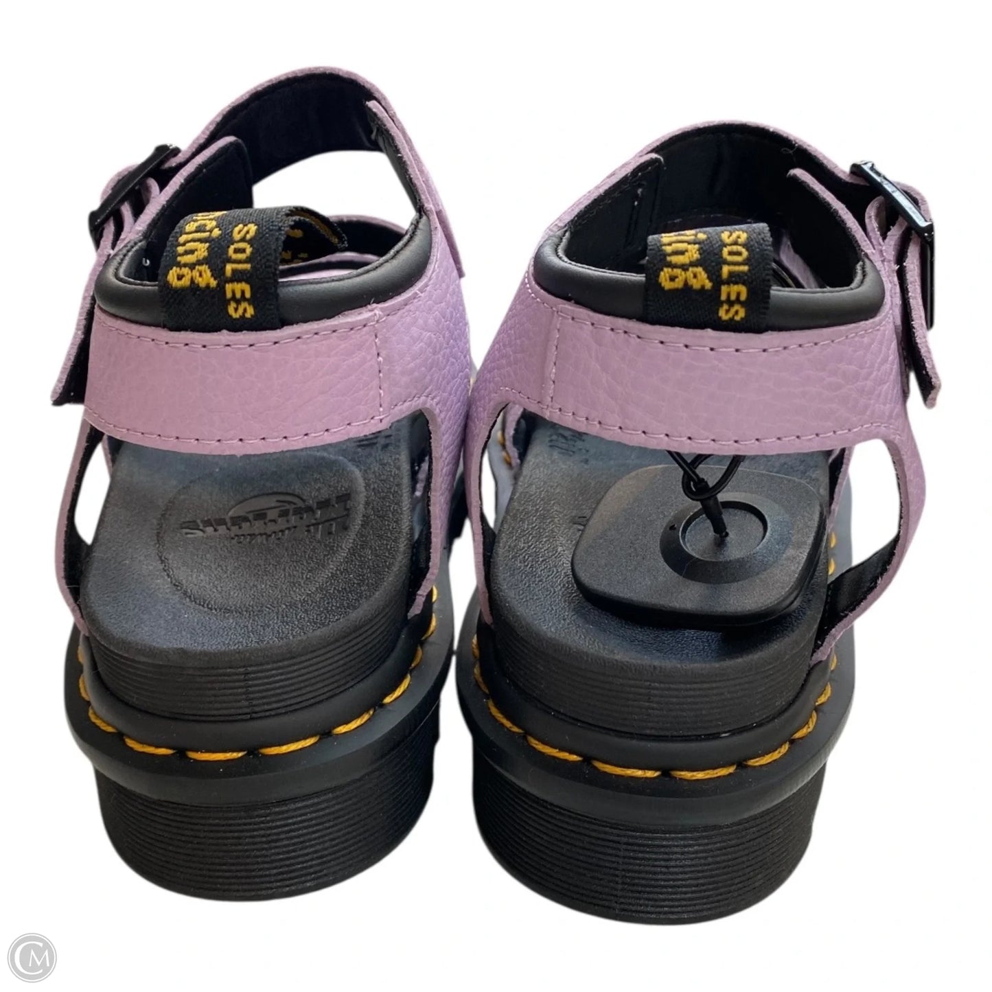 Sandals Designer By Dr Martens In Purple, Size: 7