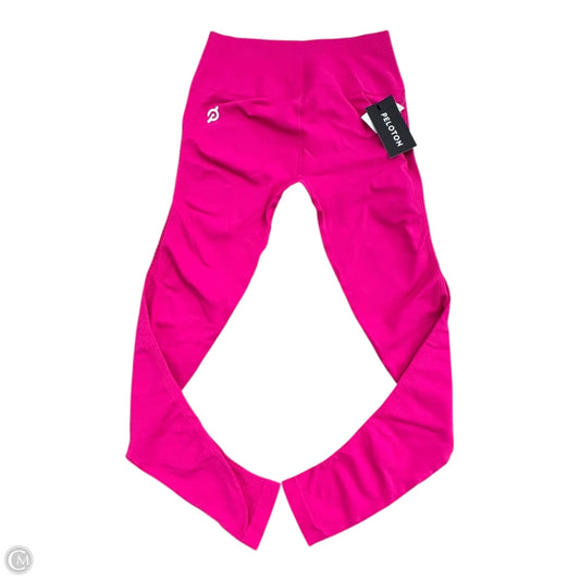 Athletic Leggings By PELOTON In Pink, Size: M