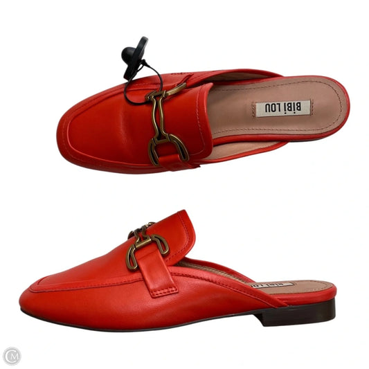 Shoes Flats By bibi lou In Red, Size: 8.5
