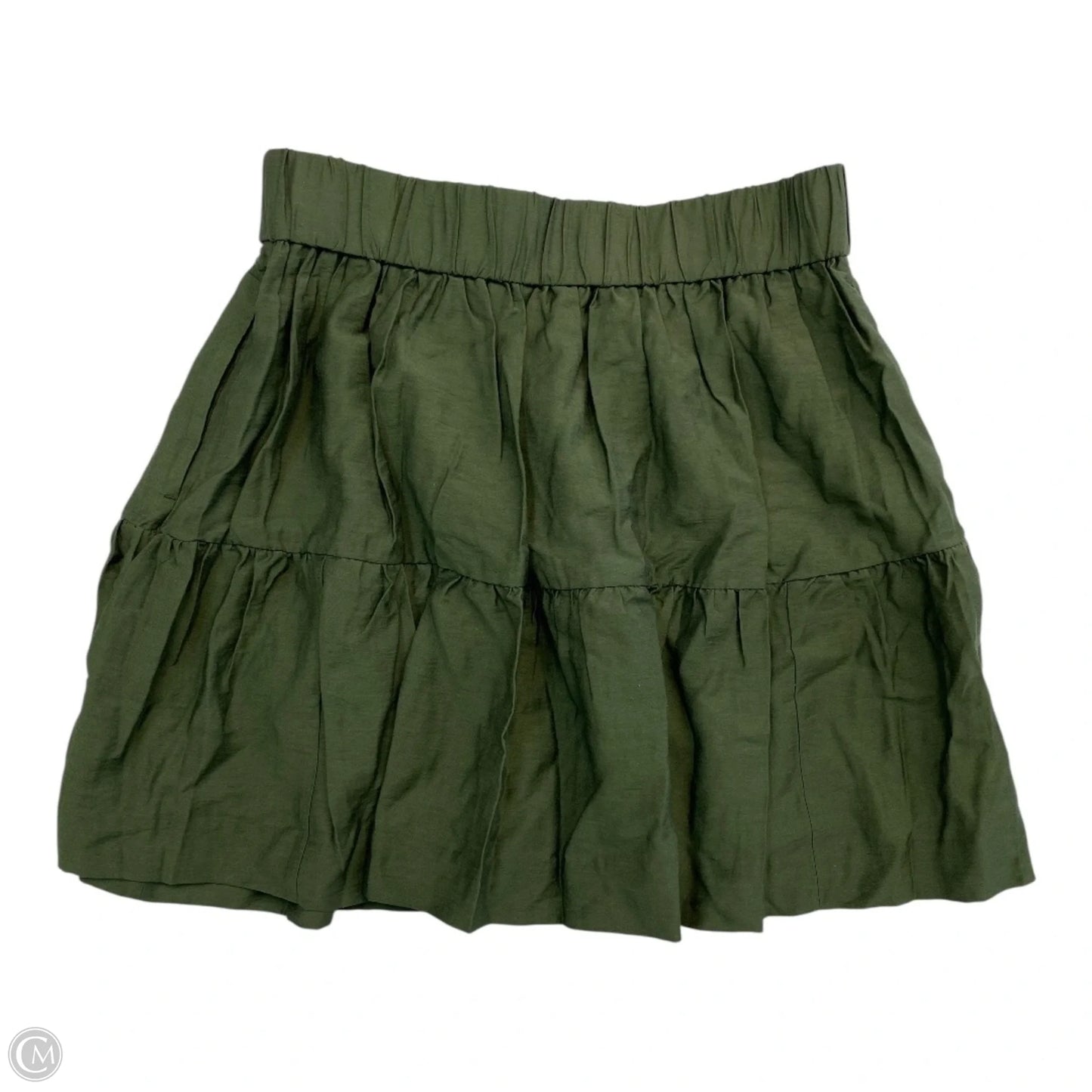 Skirt Mini & Short By Banana Republic In Green, Size: S