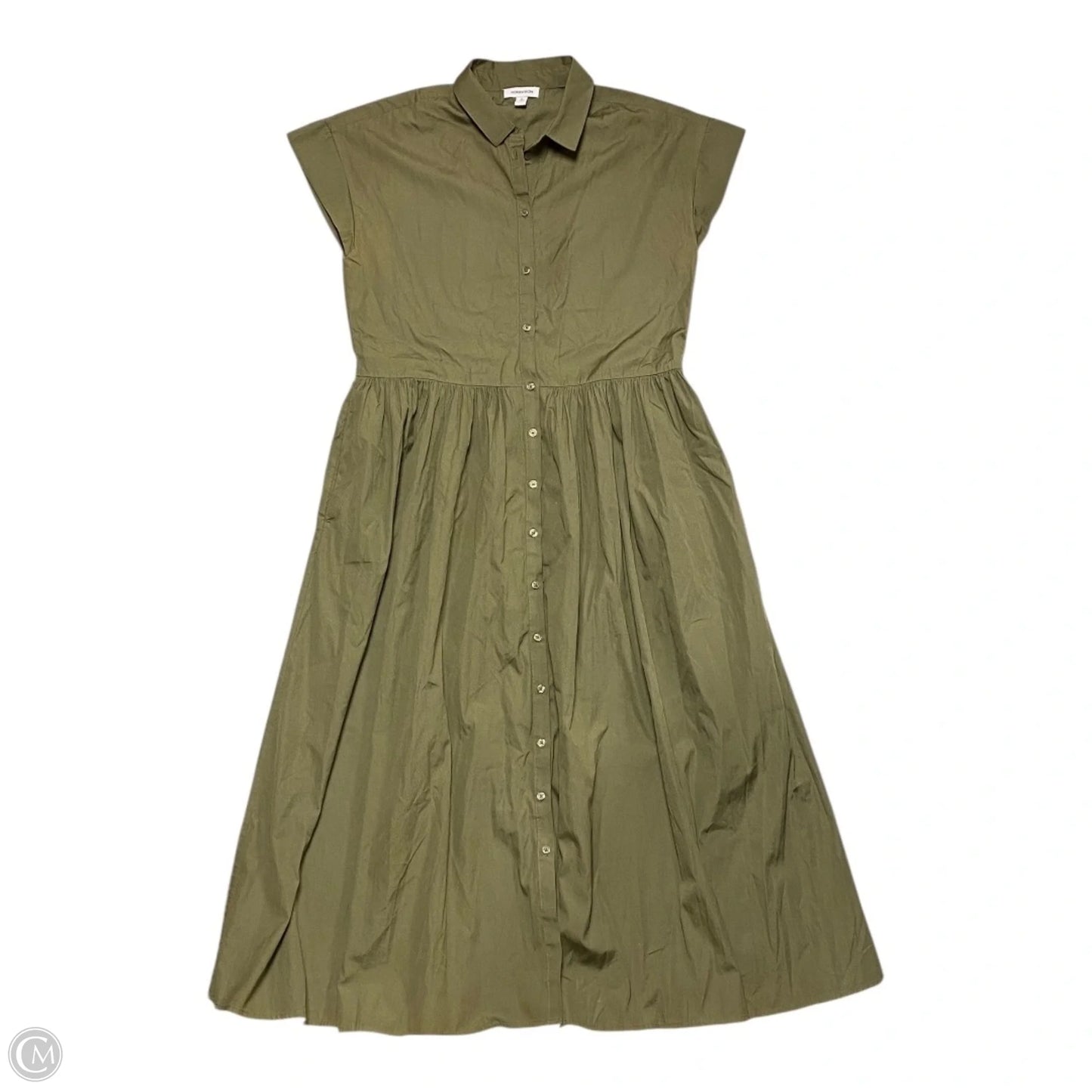 Dress Casual Maxi By Nordstrom In Green, Size: M