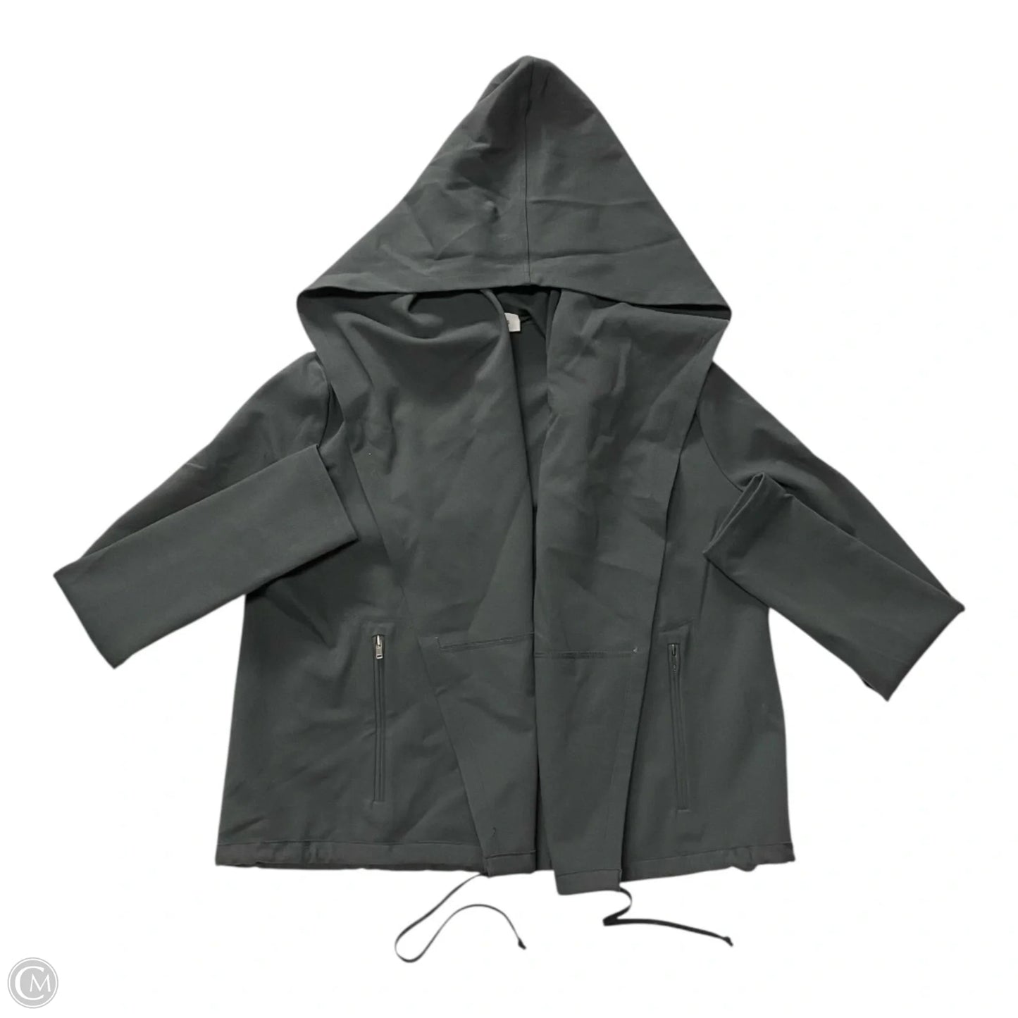 Top Long Sleeve Designer By Helmut Lang In Grey, Size: M