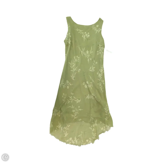Dress Casual Maxi By Neiman Marcus In Green, Size: 10