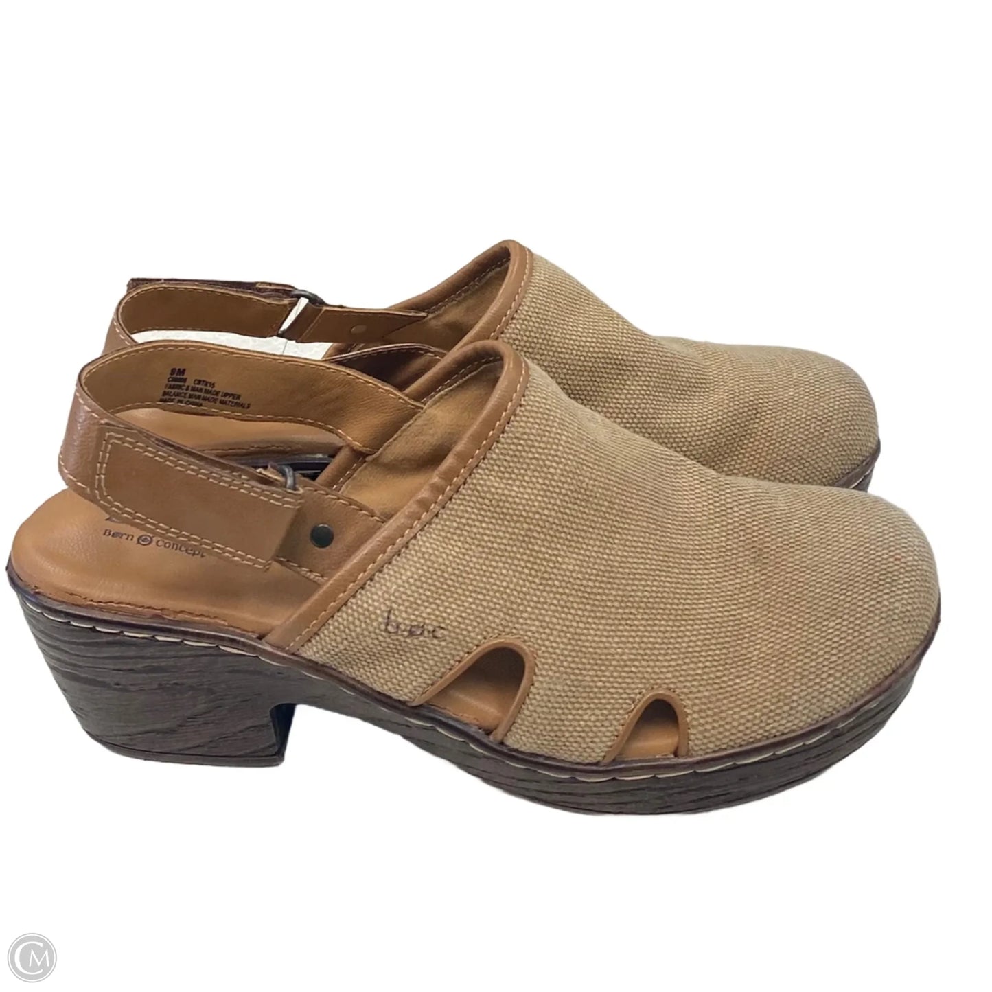 Shoes Heels Block By Boc In Cream, Size: 9