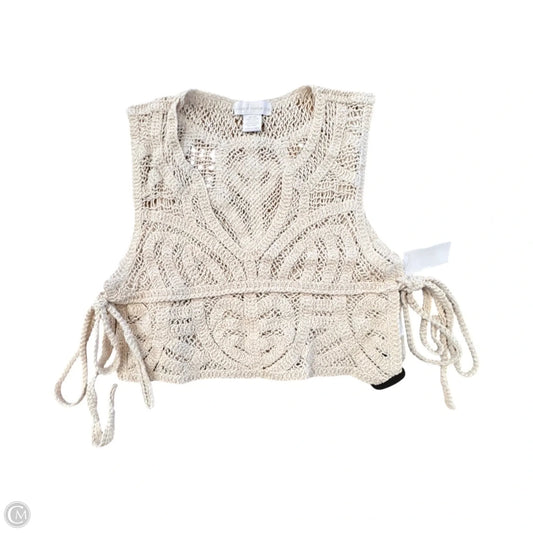 Top Sleeveless By House Of Harlow In Cream, Size: Osfm