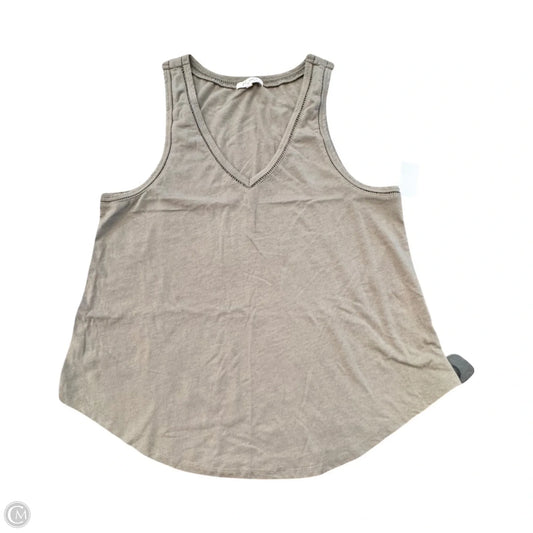 Top Sleeveless By Z Supply In Green, Size: L