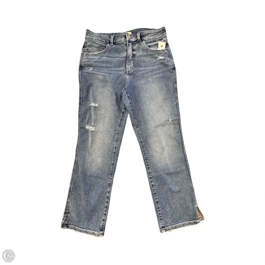 Jeans Straight By Maurices In Blue Denim, Size: 12