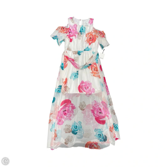 Dress Casual Maxi By Calvin Klein In Multi-colored, Size: 14