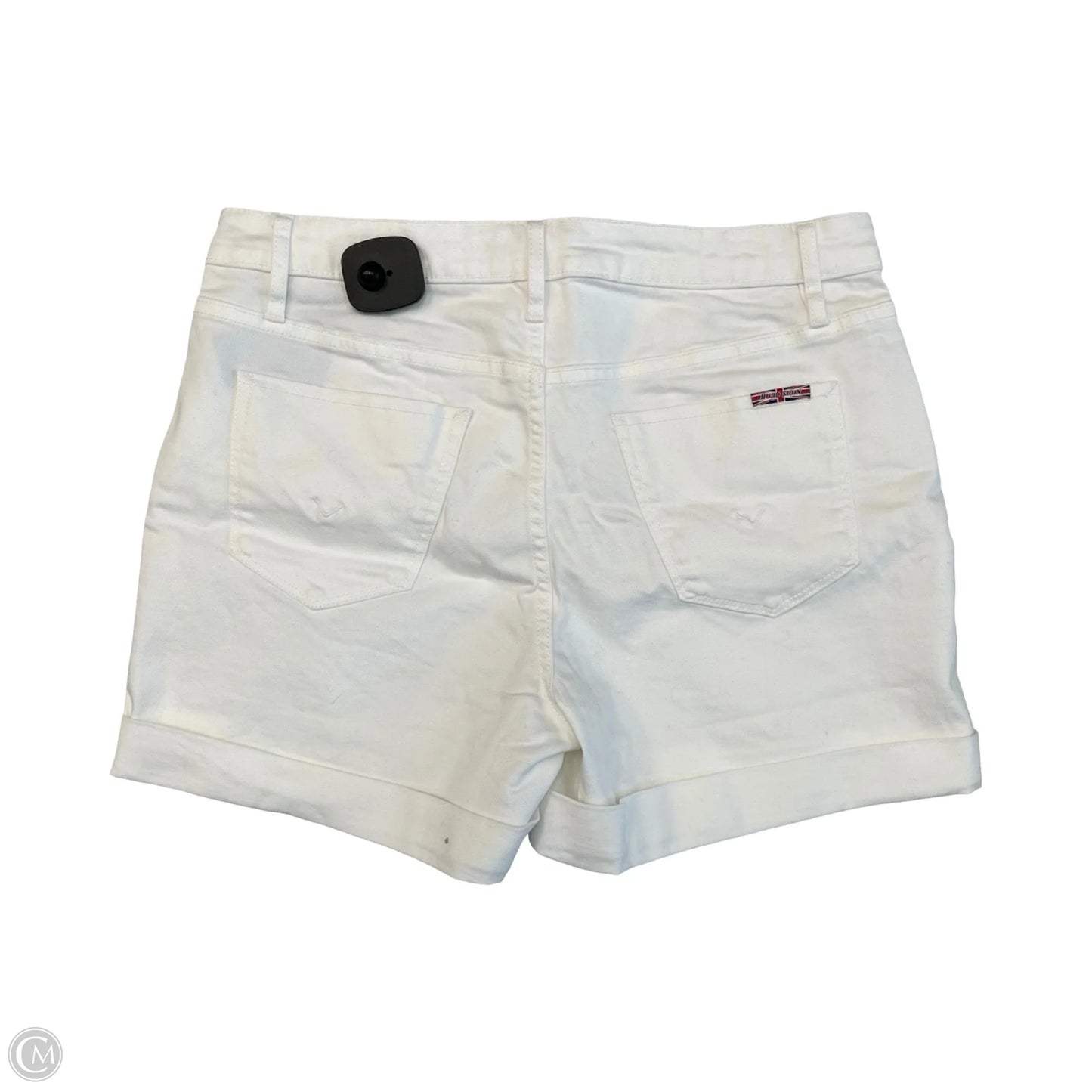Shorts By Hudson In White Denim, Size: 8