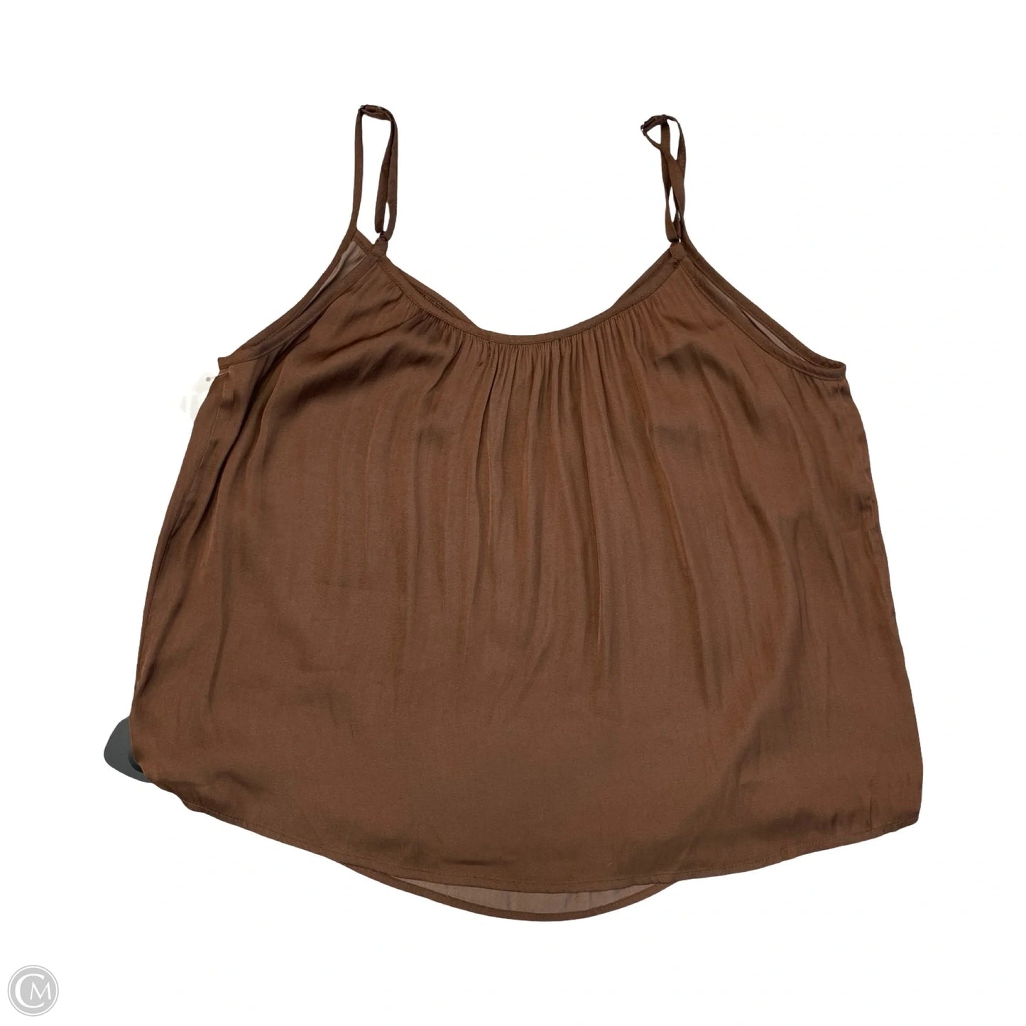 Top Sleeveless By Allison Joy In Brown, Size: M