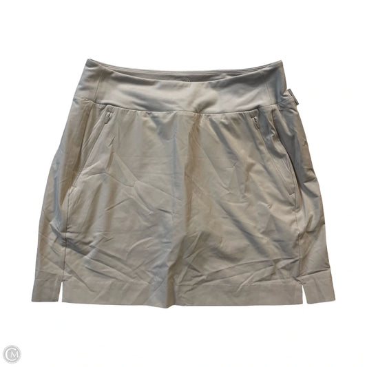 Athletic Skort By Athleta In Cream, Size: 6