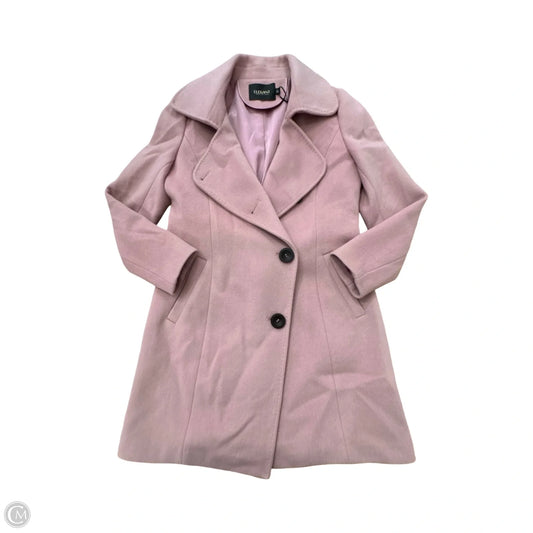 Coat Peacoat By elegantt In Pink, Size: Xs