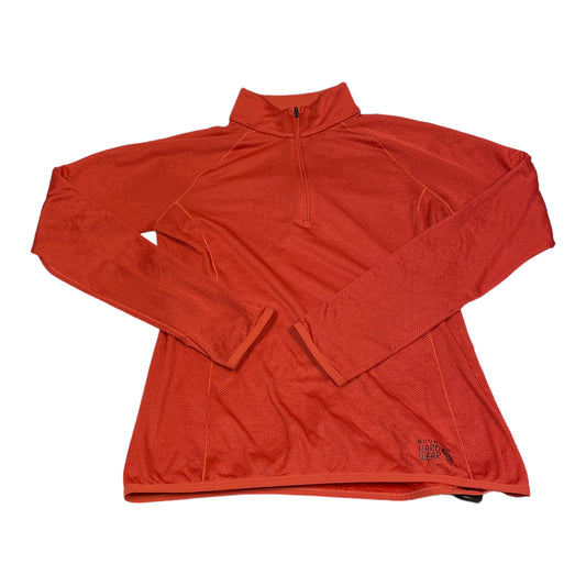 Athletic Top Long Sleeve Collar By Mountain Hardwear  Size: S