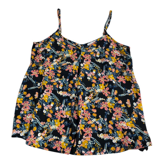 Top Sleeveless By Allison Joy In Floral Print, Size: Xs