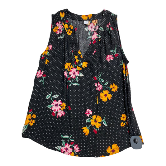 Top Sleeveless By Old Navy In Multi-colored, Size: S